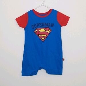 NWT Superman Romper 3-6m